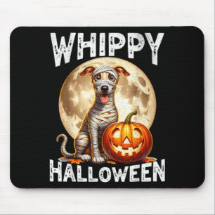 Halloween Whippet Dog Mouse Pad