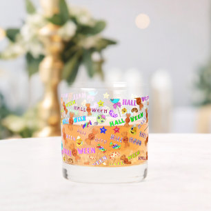 Halloween Whiskey Glass