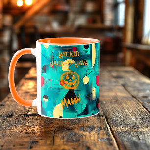 Halloween  - Wicked Jack-o'-Java Pumpkin  Mug