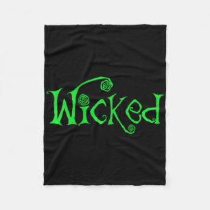 Halloween Wicked Witch Fun Costume Outfit Gift Fleece Blanket