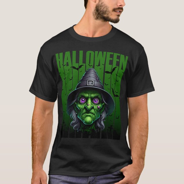 Halloween Wicked Witch T-Shirt (Front)