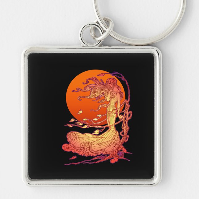 Halloween Wind Keychain (Front)