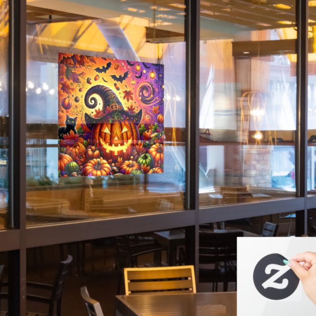 Halloween Window Cling (Restaurant Window)