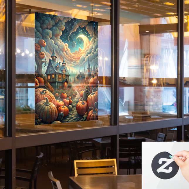 Halloween Window Cling (Restaurant Window)