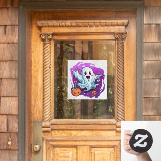 Halloween Window Cling (Home Door)