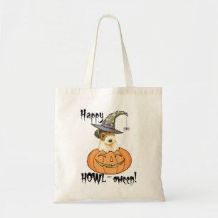 Halloween Wire Fox Terrier Tote Bag