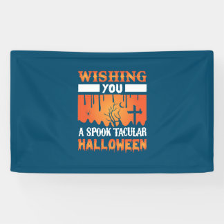 Halloween Wishing You A Spooky Halloween Banner