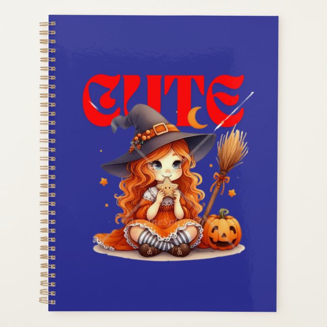 Halloween Witch 2024 Planner (Front)