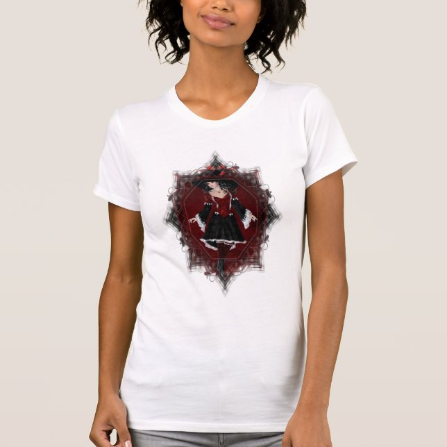 Halloween Witch 4 Fantasy Magic T-Shirt (Front)