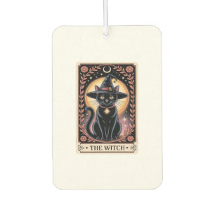 Halloween Witch Aesthetic Cat Lovers Gothic Tarot Air Freshener