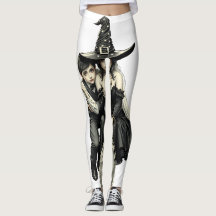 Halloween Witch and Boy: Dark Magic Duo