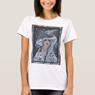 Halloween witch and owl T-Shirt