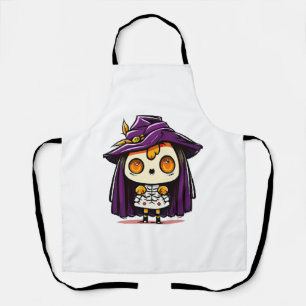 Halloween witch apron