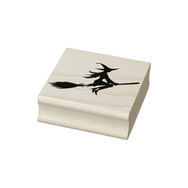 halloween witch art stamp (Stamp)