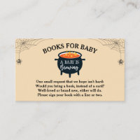 Halloween Witch Baby Shower Books for Baby
