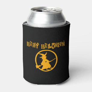 Halloween witch can cooler
