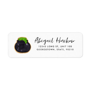 Halloween Witch Cauldron Cookie Customizable