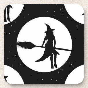 halloween witch coaster