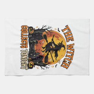 Halloween Witch Collection Humour Kitchen Towel