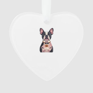 Halloween witch dog Classic T-Shirt Ornament