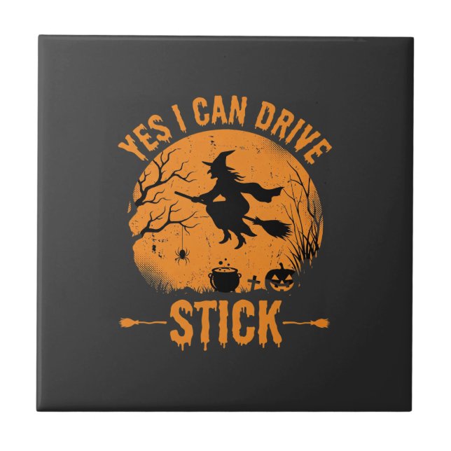 Halloween Witch Drive Stick Graphic_1 Tile (Front)
