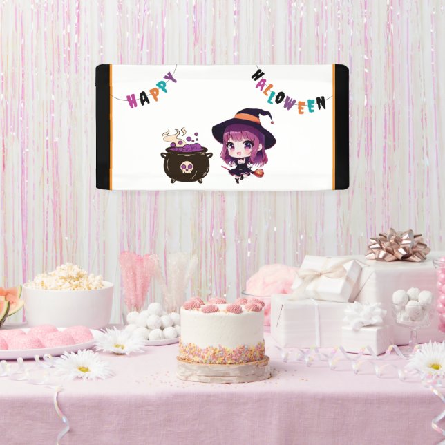 Halloween/witch/fall/October Banner (Party)