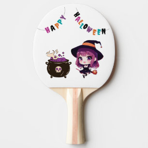 Halloween/witch/fall/October Ping Pong Paddle