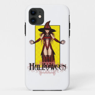 Halloween Witch Fantasy Artwork 5 iPhone 5 ID Case