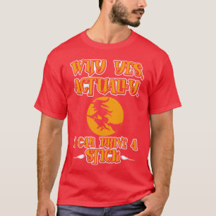 Halloween Witch Ghost Monster Horror Fans T-Shirt