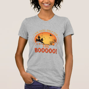 Halloween Witch Haunted House Boo Design_1 T-Shirt