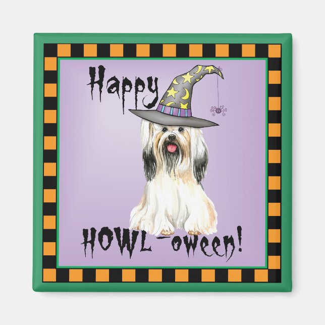 Halloween Witch Magnet (Front)