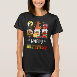 Halloween Witch Momster Halloween Gnomes Scary Spo T-Shirt