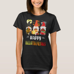 Halloween Witch Momster Halloween Gnomes Scary Spo T-Shirt