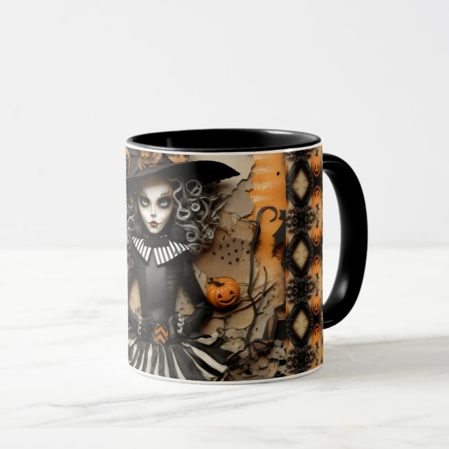 Halloween Witch Mug (Front Right)