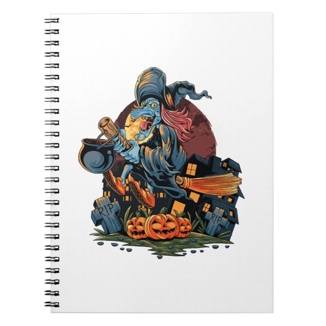 Halloween witch notebook (Front)