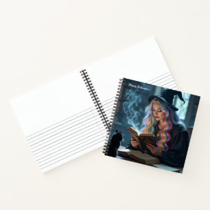Halloween Witch Notebook