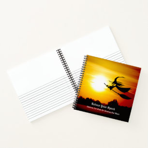 Halloween Witch Notebook