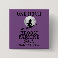 Halloween Witch One Hour Broom Parking