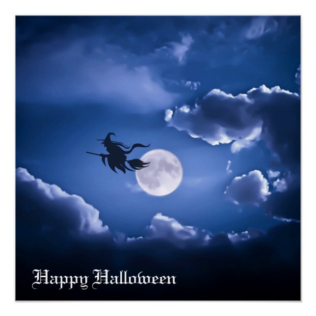 Halloween Witch Poster (Front)