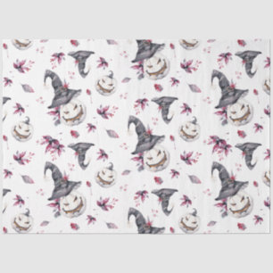 Halloween Witch Pumpkin Gift Wrapping Tissue Paper