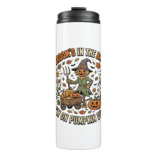 Halloween Witch Pumpkin Patch Humour Thermal Tumbler