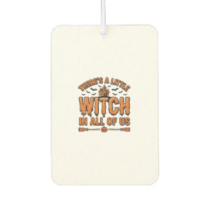 Halloween Witch Quote Vintage Vector Design_1 Air Freshener