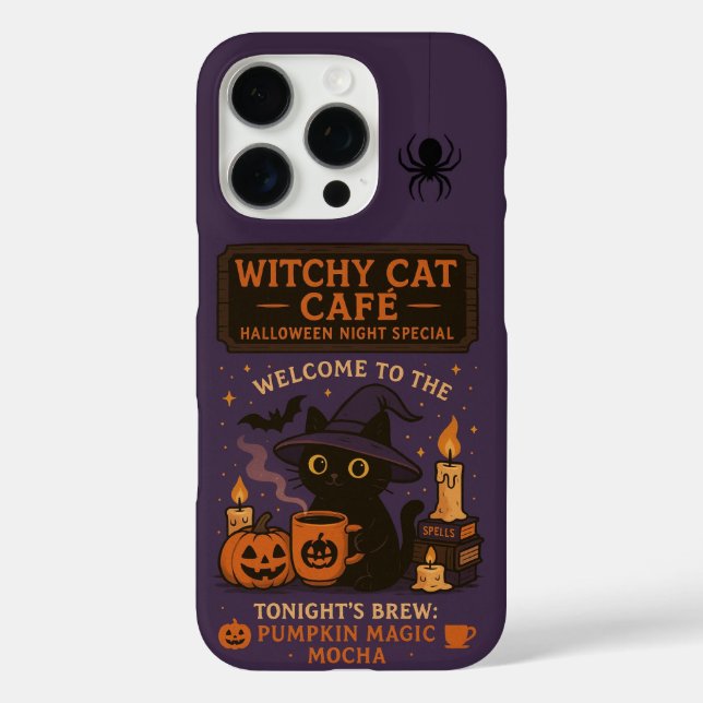  Halloween Witch’s Castle  – Magical Night Case-Mate iPhone Case (Back)