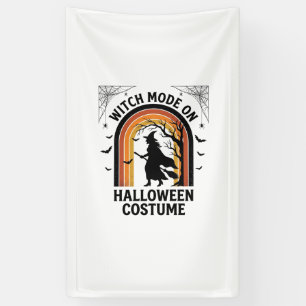 Halloween Witch Shirt Funny Costume Vintage Engrav Banner
