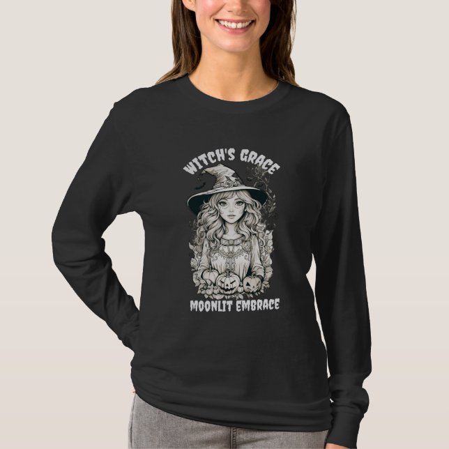 Halloween Witch Shirt | Unisex Fall Shirts (Front)