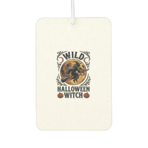 Halloween Witch Shirt Vintage Broom Moon Graphic_1 Air Freshener