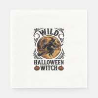 Halloween Witch Shirt Vintage Broom Moon Graphic_1