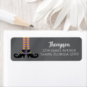 Halloween Witch Shoes Cute Whimsical Spooky