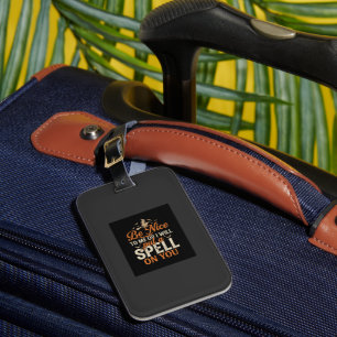 Halloween Witch Spell Graphic_1 Luggage Tag