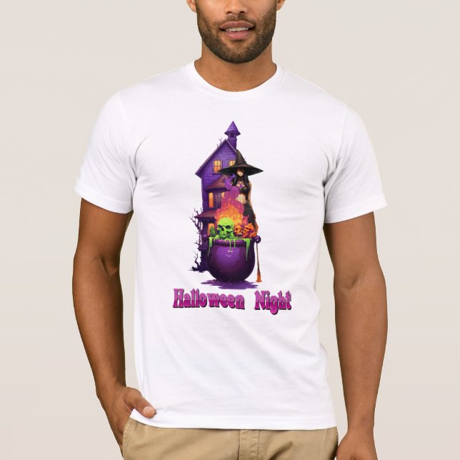 Halloween Witch T-Shirt (Front)